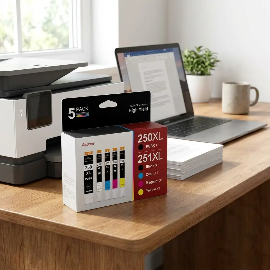 Acaves ink cartridge manufacturing quality control in the United States
