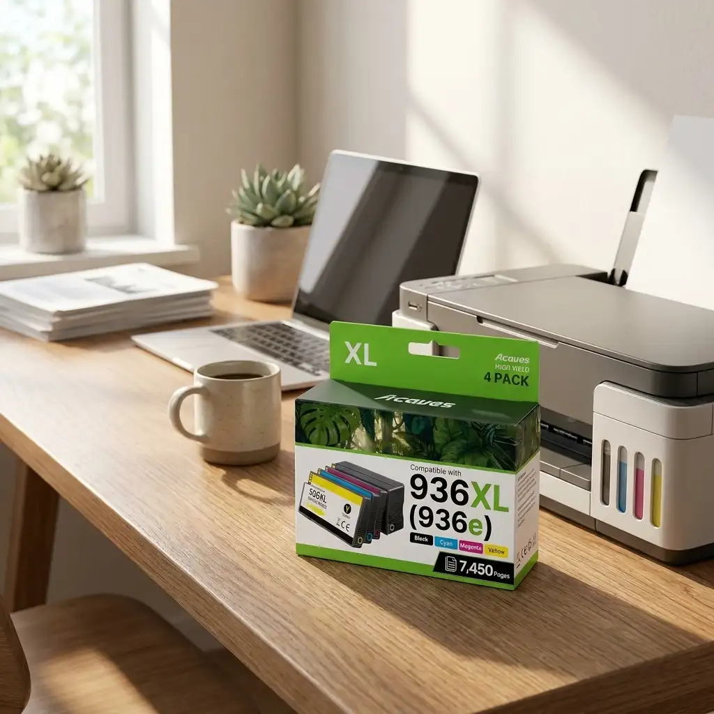 Acaves ink cartridge quality testing showing chip stability and performance graph
